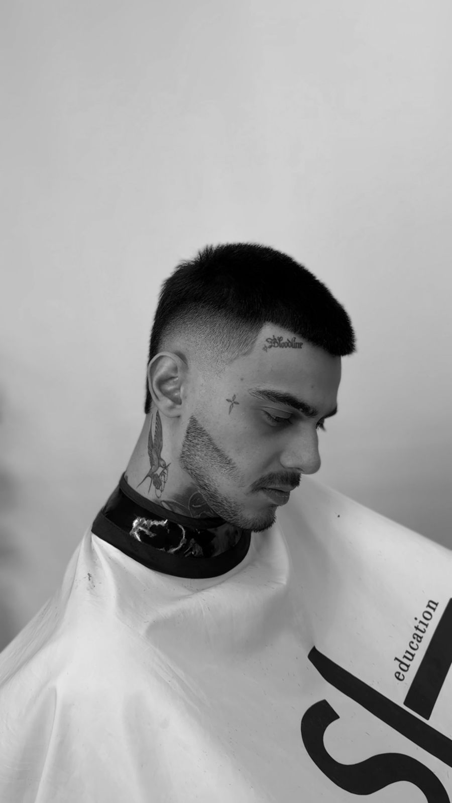 نمونهکار کوتاهی موی مردانه روی مدل — آکادمی SLR اصفهان