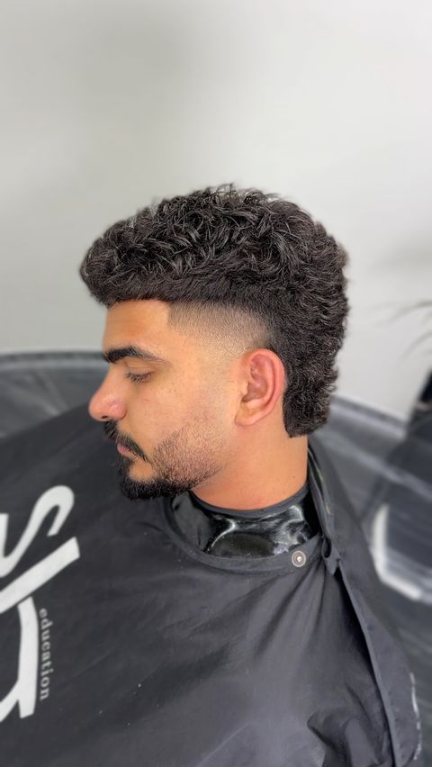 نمونهکار کوتاهی موی مردانه روی مدل — آکادمی SLR اصفهان