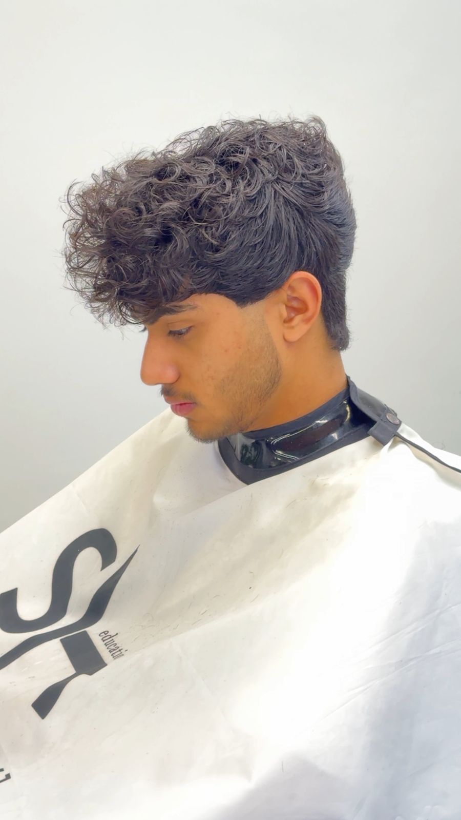 نمونهکار کوتاهی موی مردانه روی مدل — آکادمی SLR اصفهان